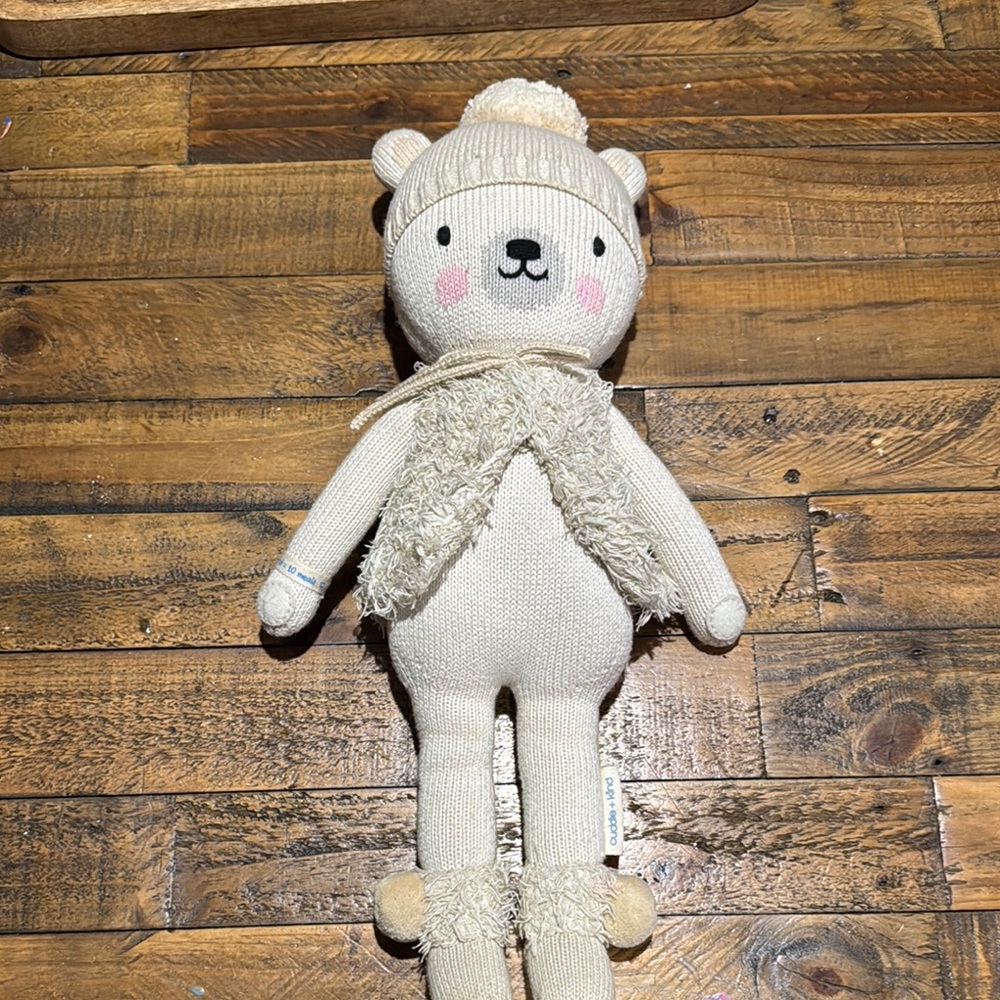 Adorable Cream Teddy Bear Plush